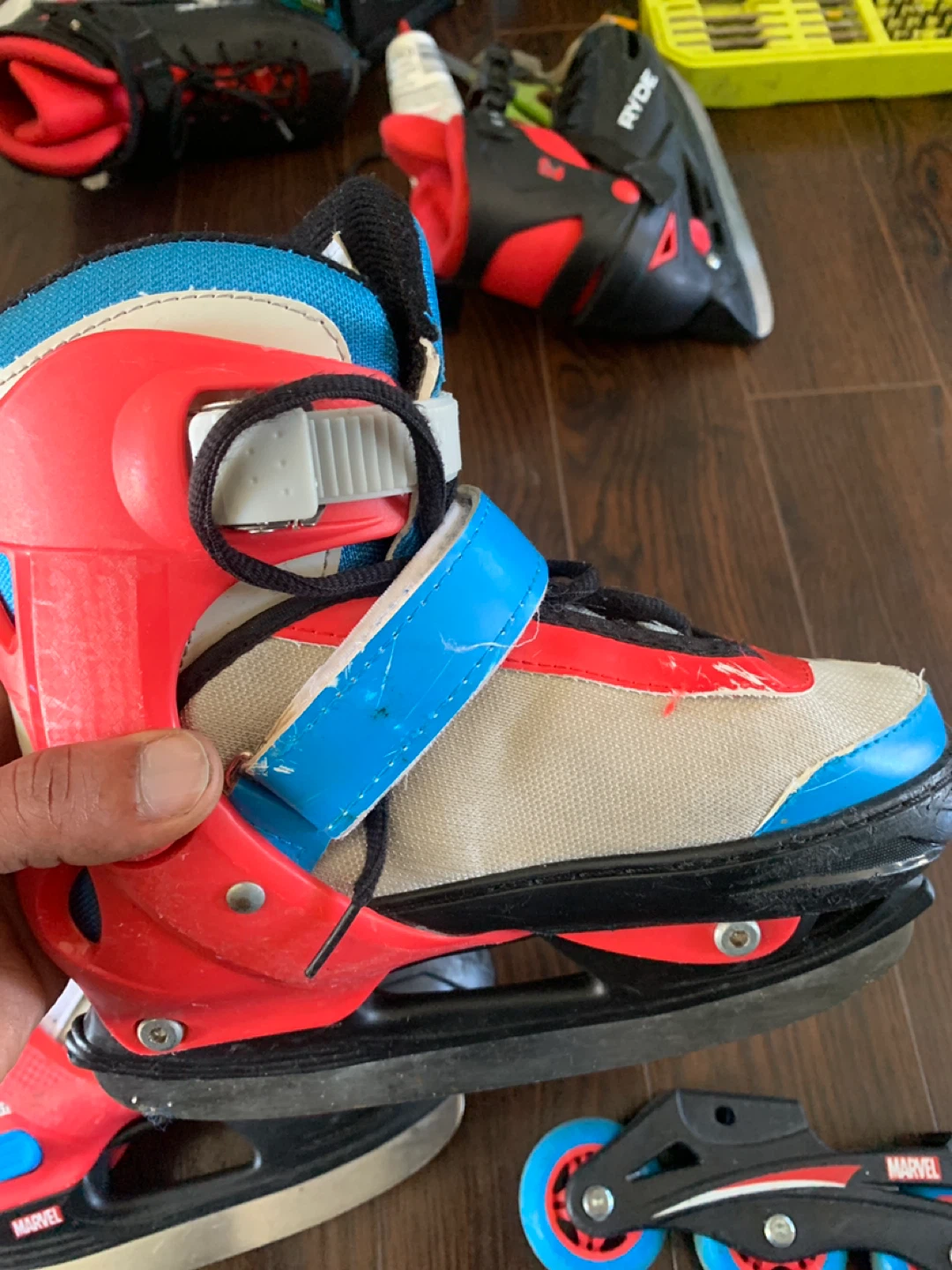 Marvel Spider Man  - Kids  Adjustable Inline Skates/Ice Skates - photo 4