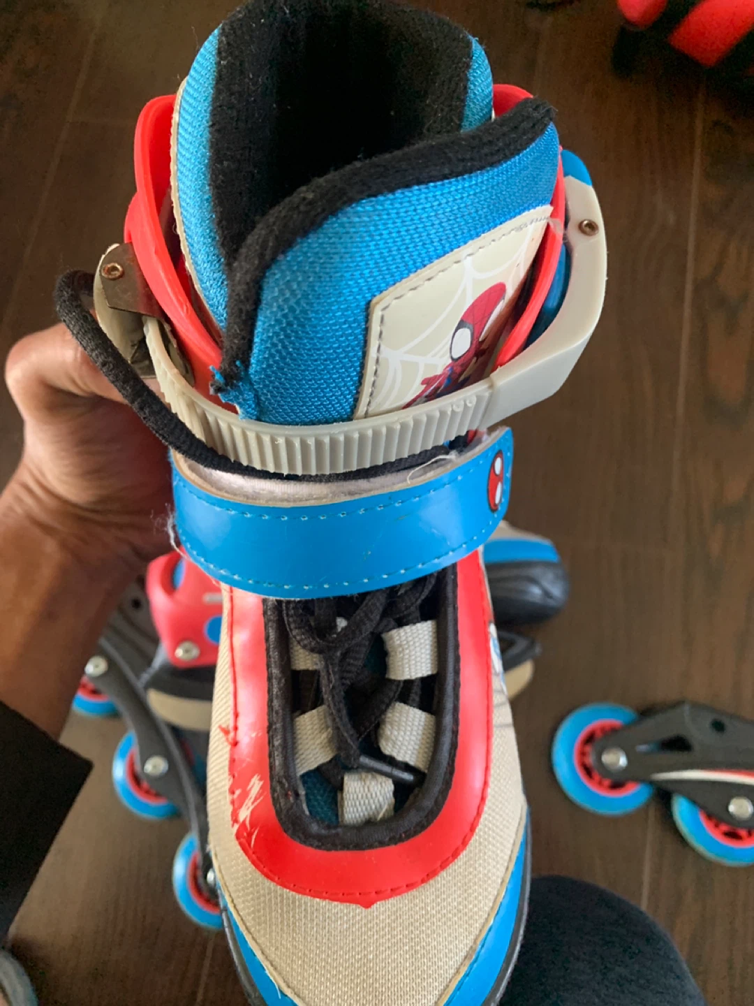 Marvel Spider Man  - Kids  Adjustable Inline Skates/Ice Skates - photo 5