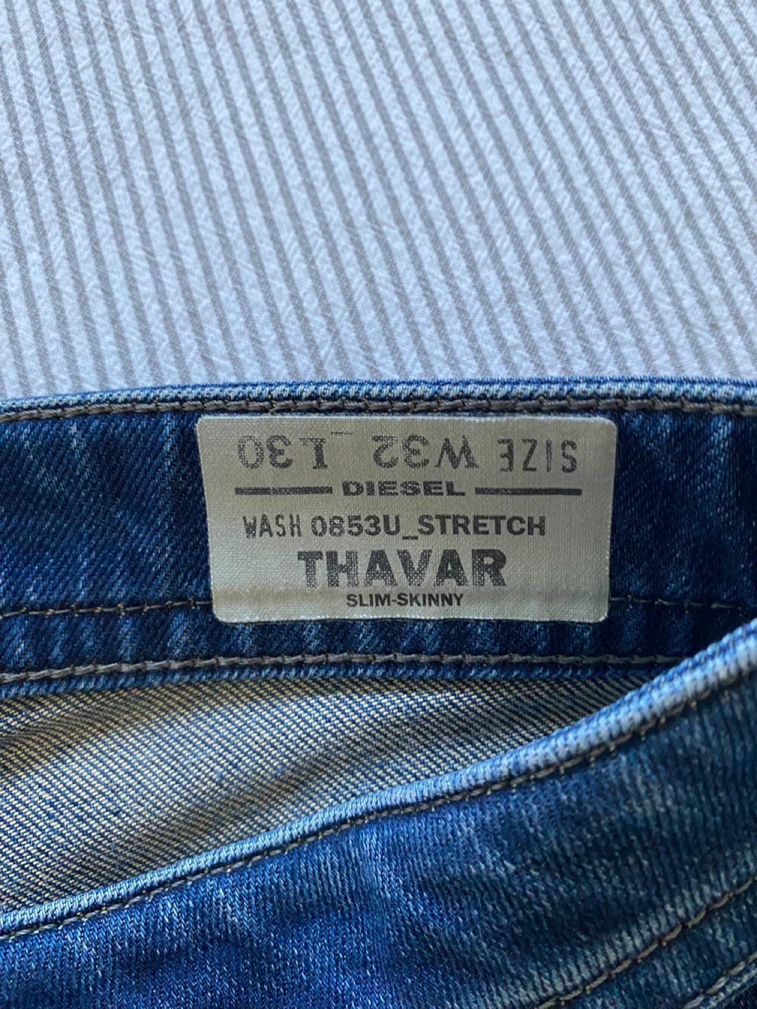 Diesel Thavar Slim Skinny Jeans W32 L30 - photo 4