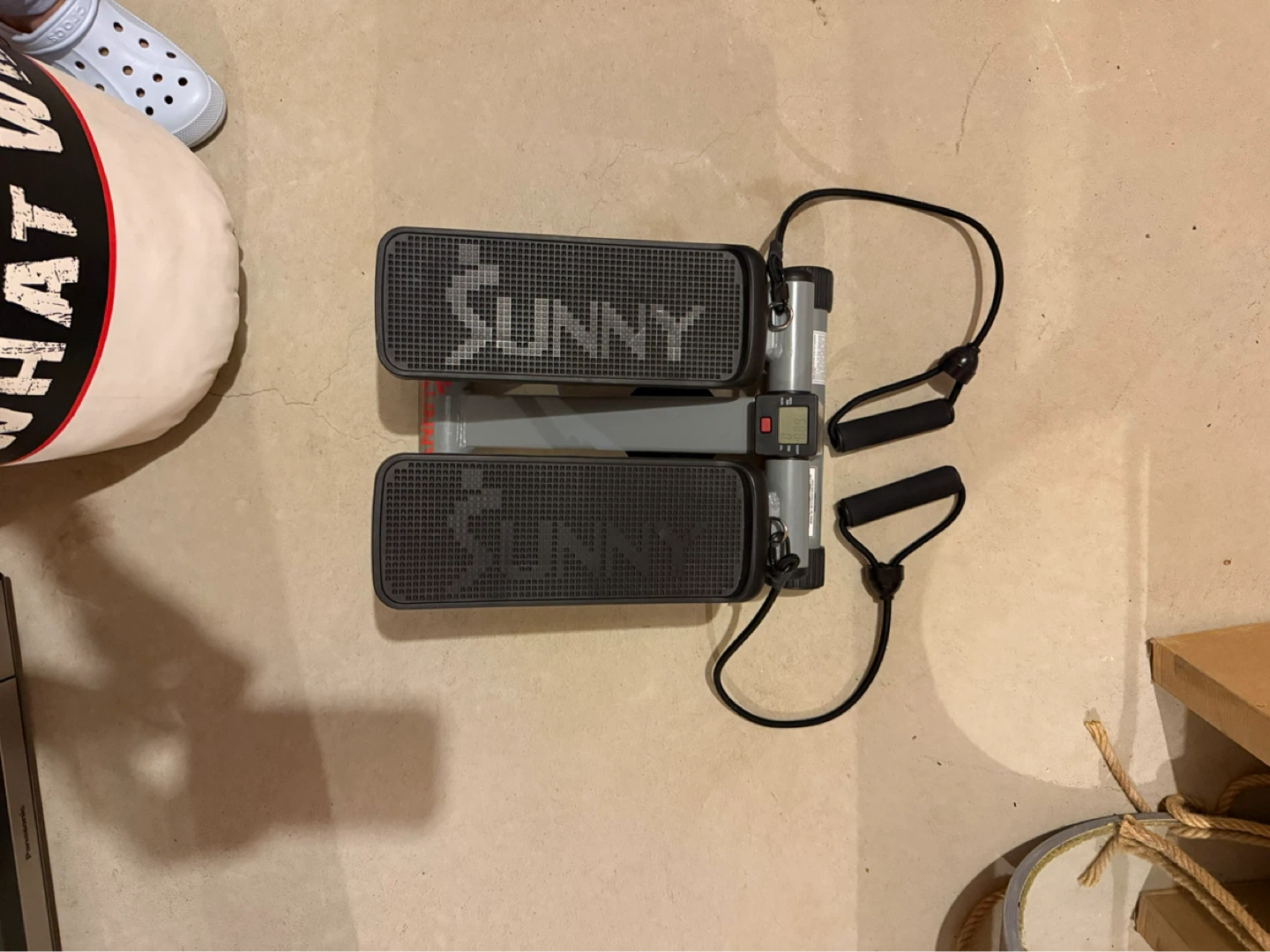 Sunny Health & Fitness Stepper with Resistance Bands - photo 2