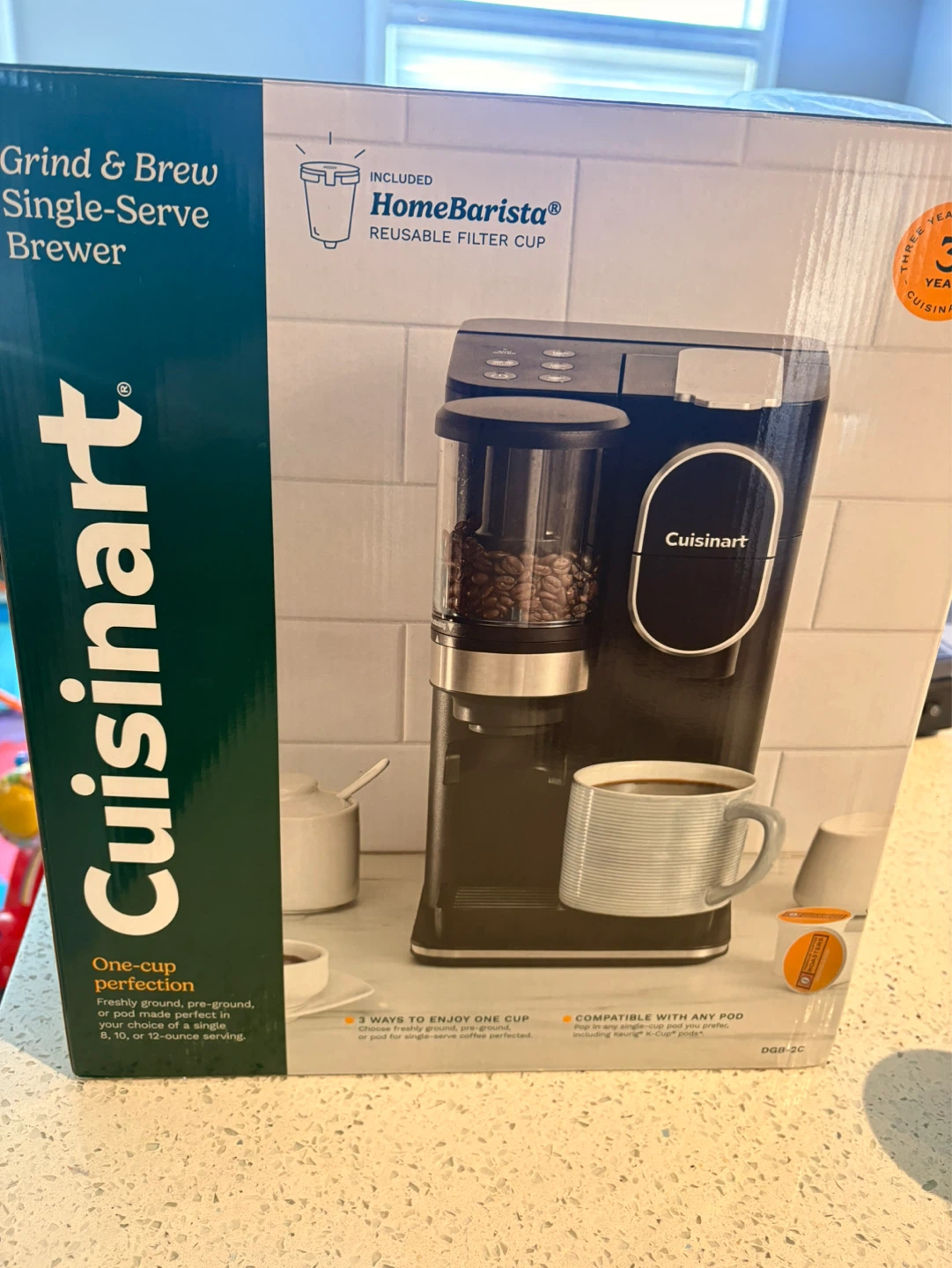 Cuisinart Grind & Brew Single-Serve Brewer