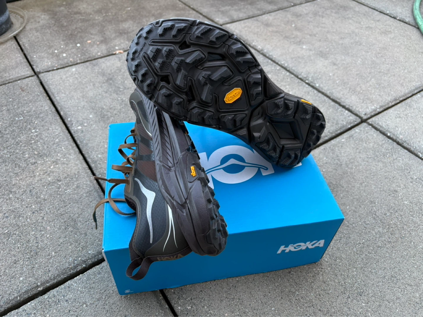 BNIB Hoka Trail U Mafate Speed 4 In Chocolate - photo 2