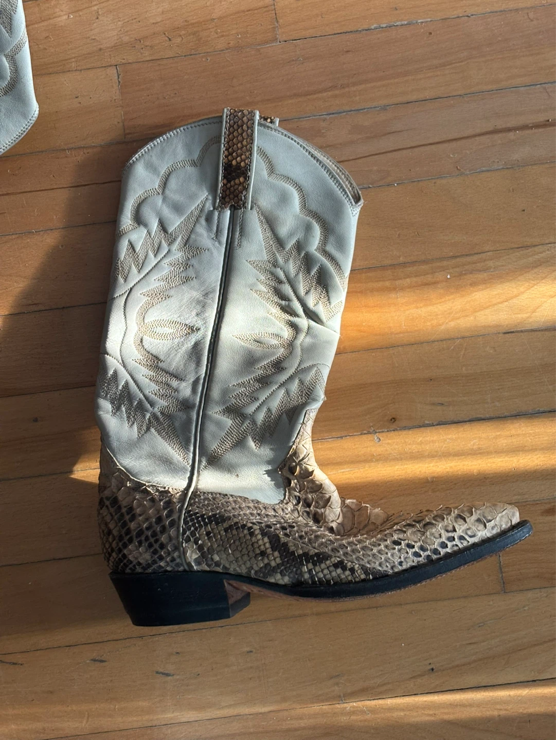 Snakeskin Cowboy Boots