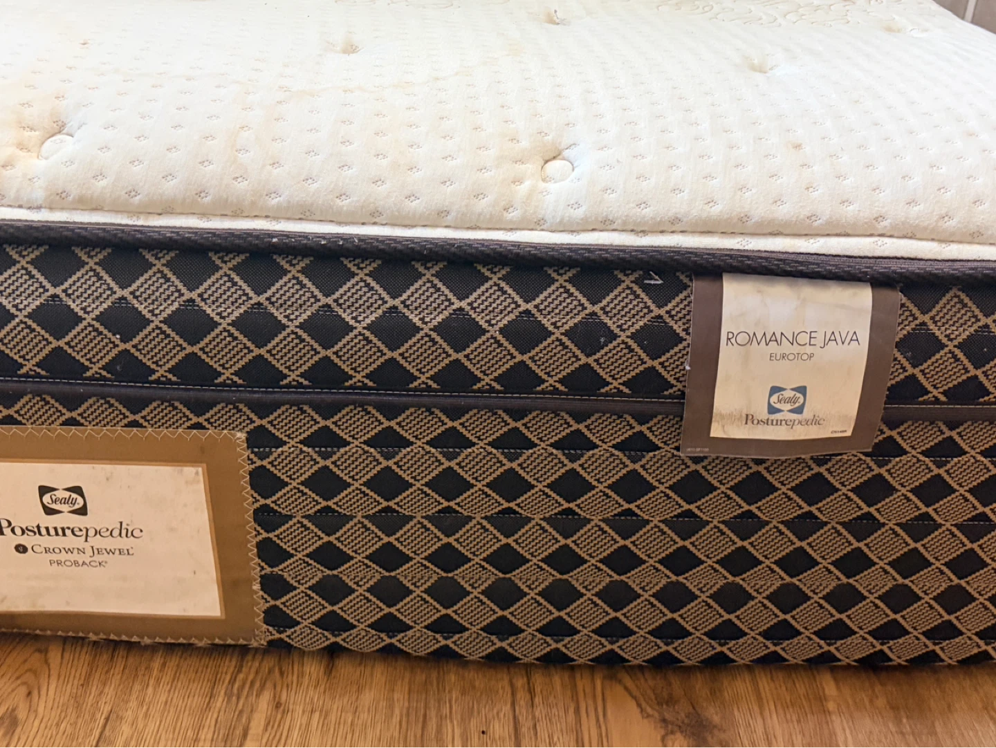 Sealy Posturepedic "Romance Java" Eurotop Mattress
