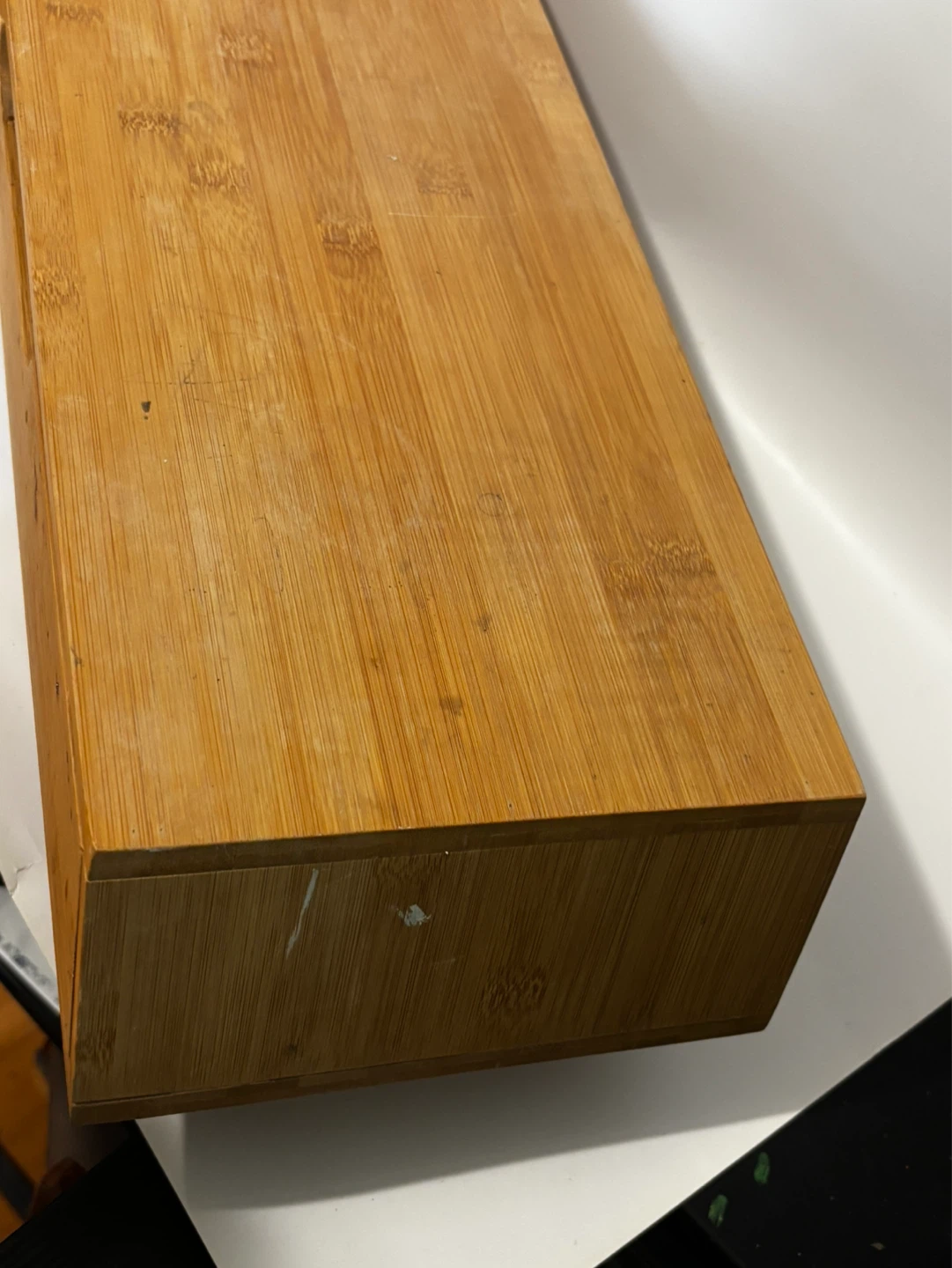 Bamboo Desk Organizer with 3 Drawers - photo 3