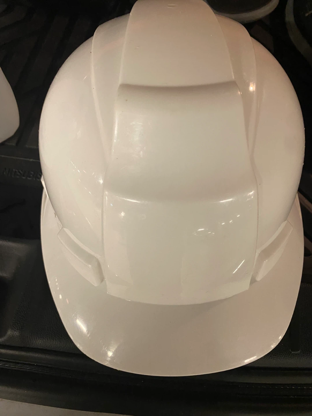 White Hard Hat