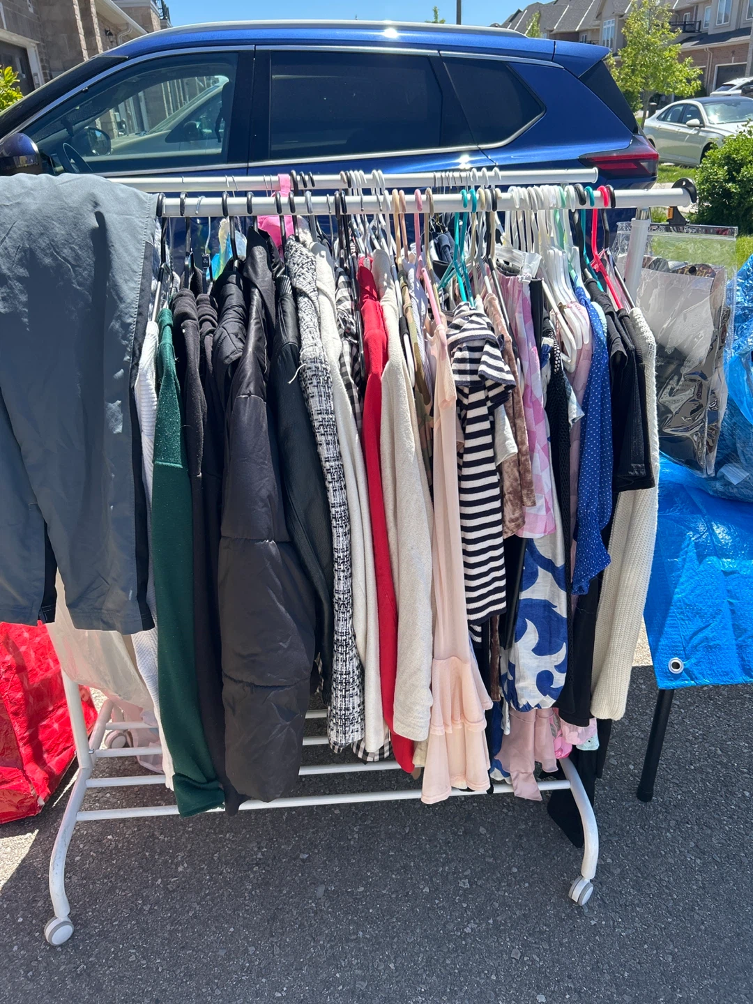 Assorted Women's Clothing Rack