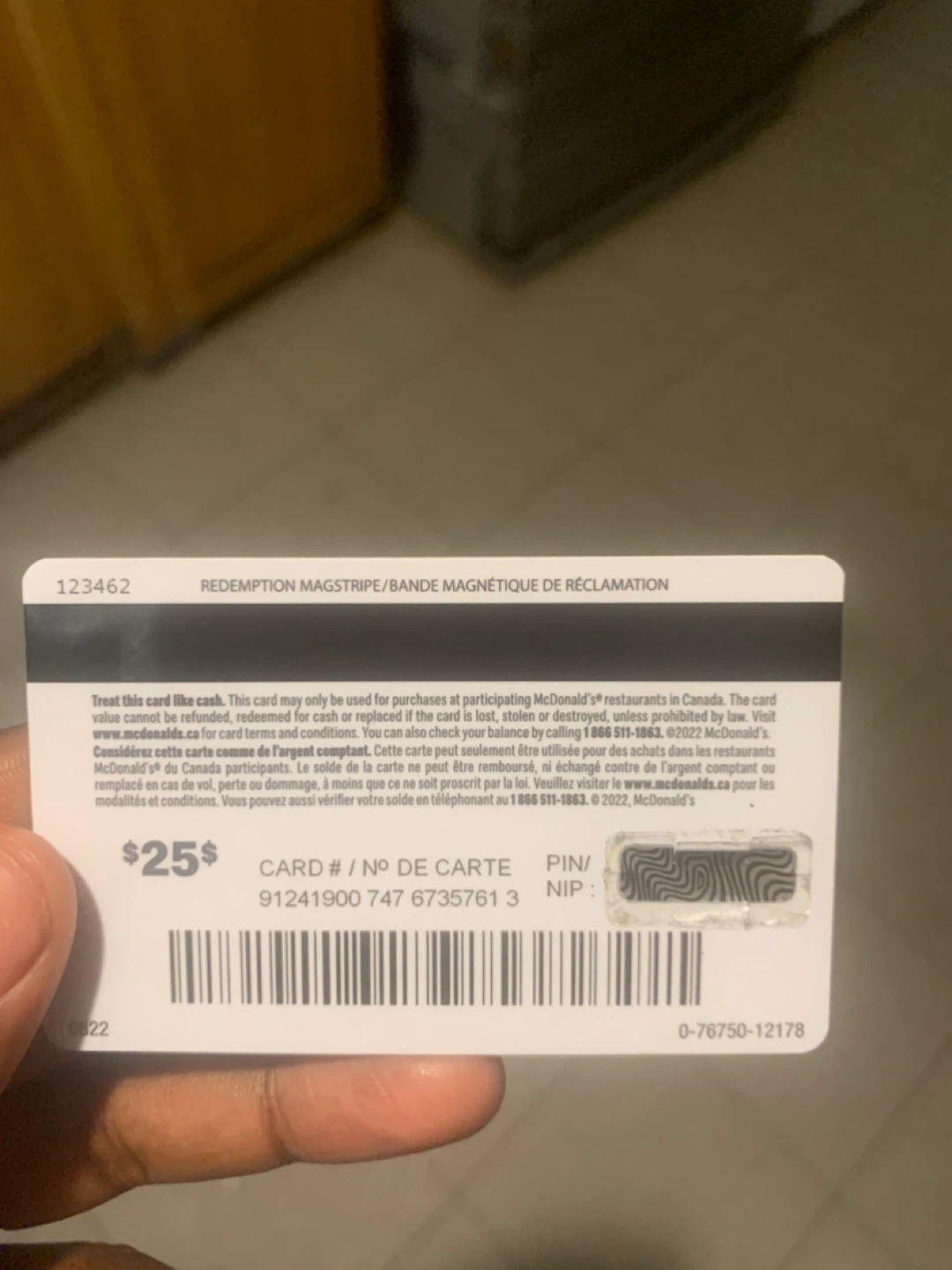 McDonald's $25 Gift Card - photo 2
