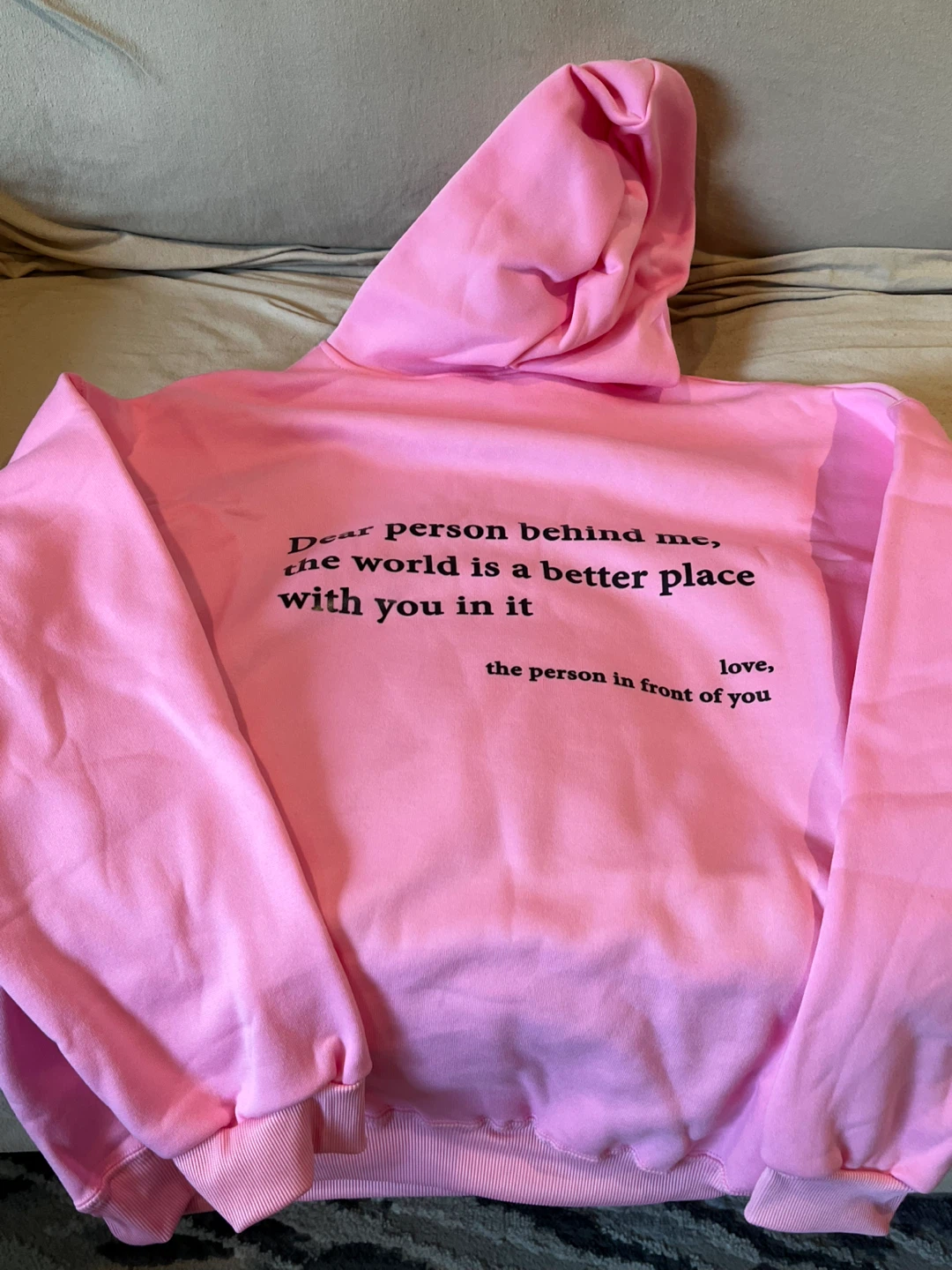 LIVE 2 LIVE Pink Hoodie - photo 3