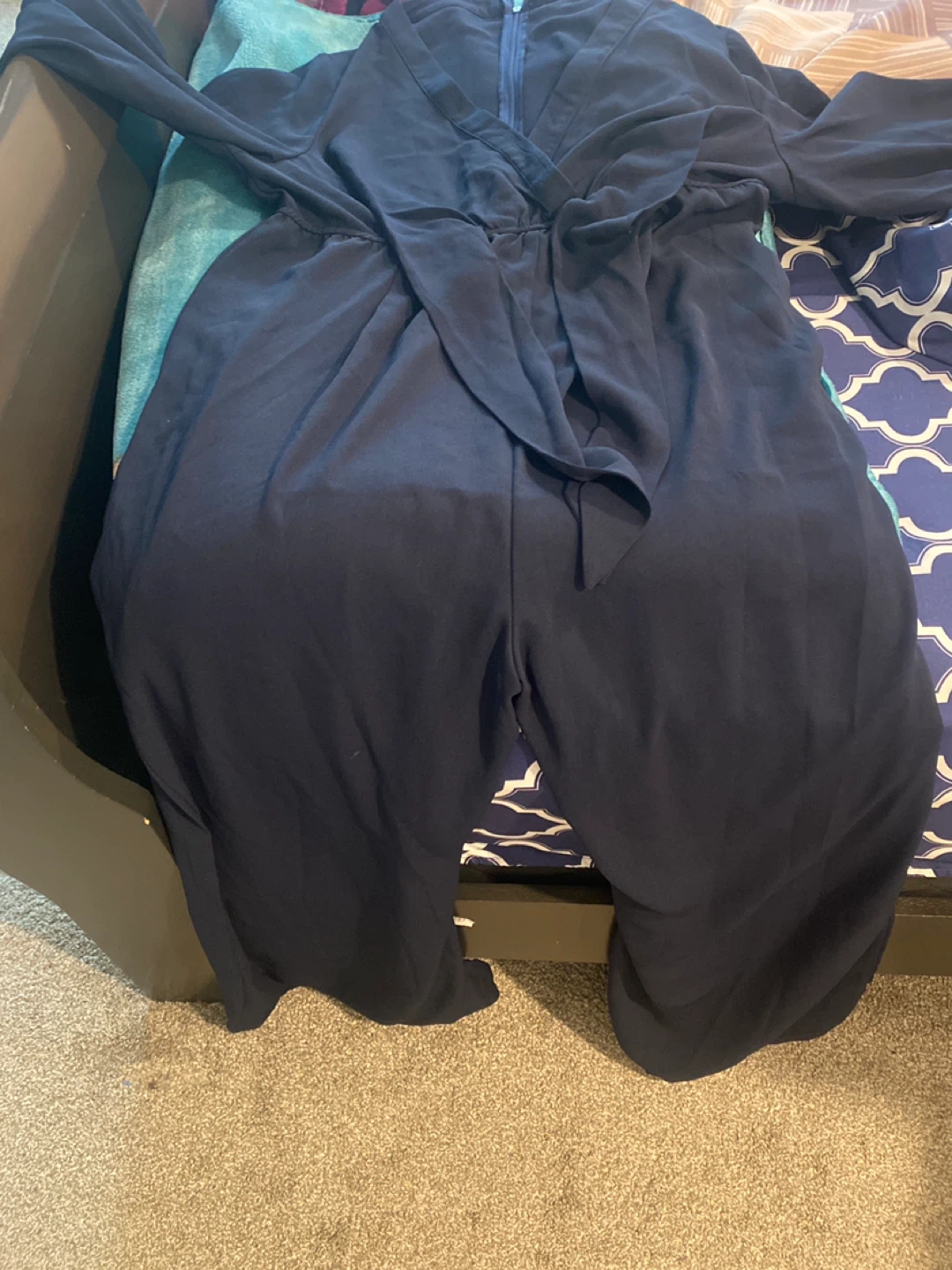 Navy Blue Jumpsuit