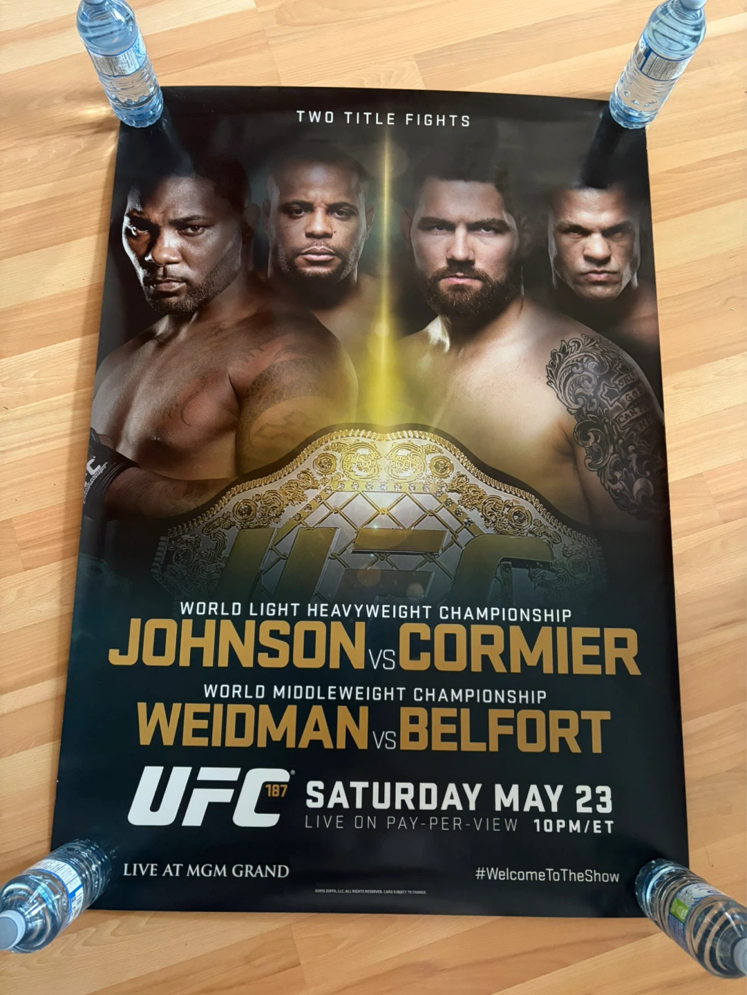 Various UFC posters $5 each firm - photo 3