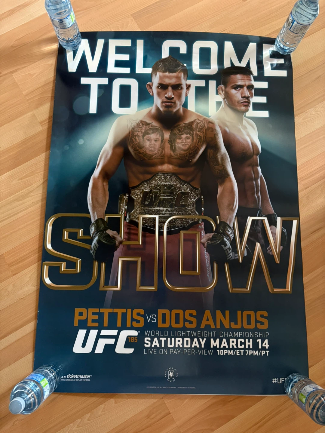 Various UFC posters $5 each firm