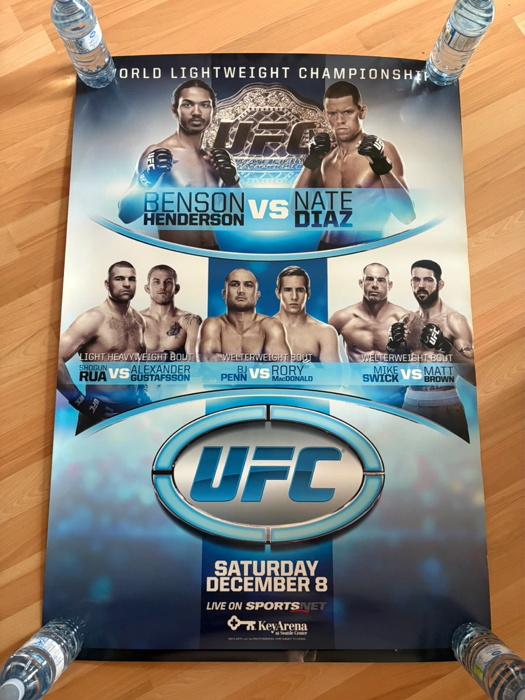 Various UFC posters $5 each firm - photo 2
