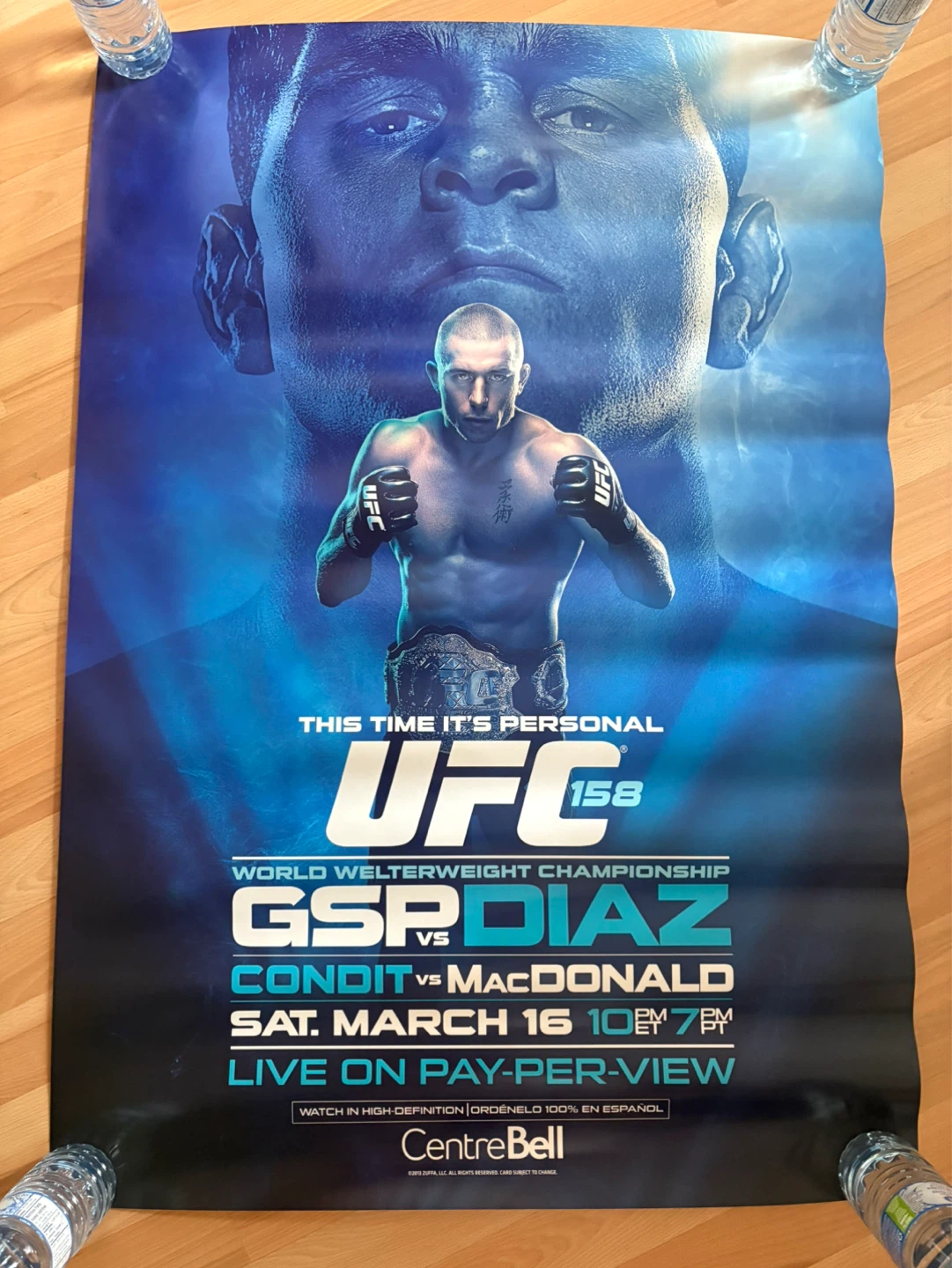 UFC GSP Posters $10 each firm - photo 2