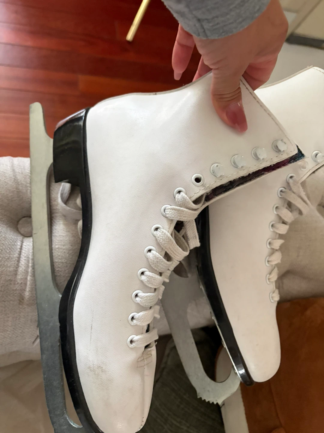 Lange Classic Figure Skates Size 8 - photo 5