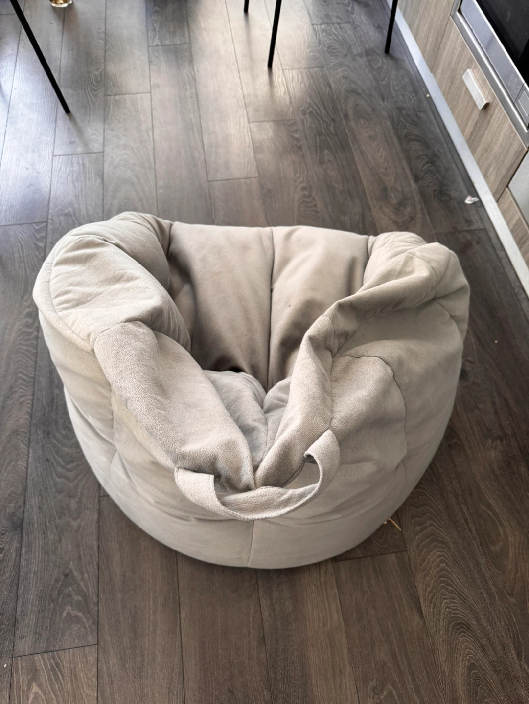 Big Joe Bean Bag Chair - Grey - photo 3
