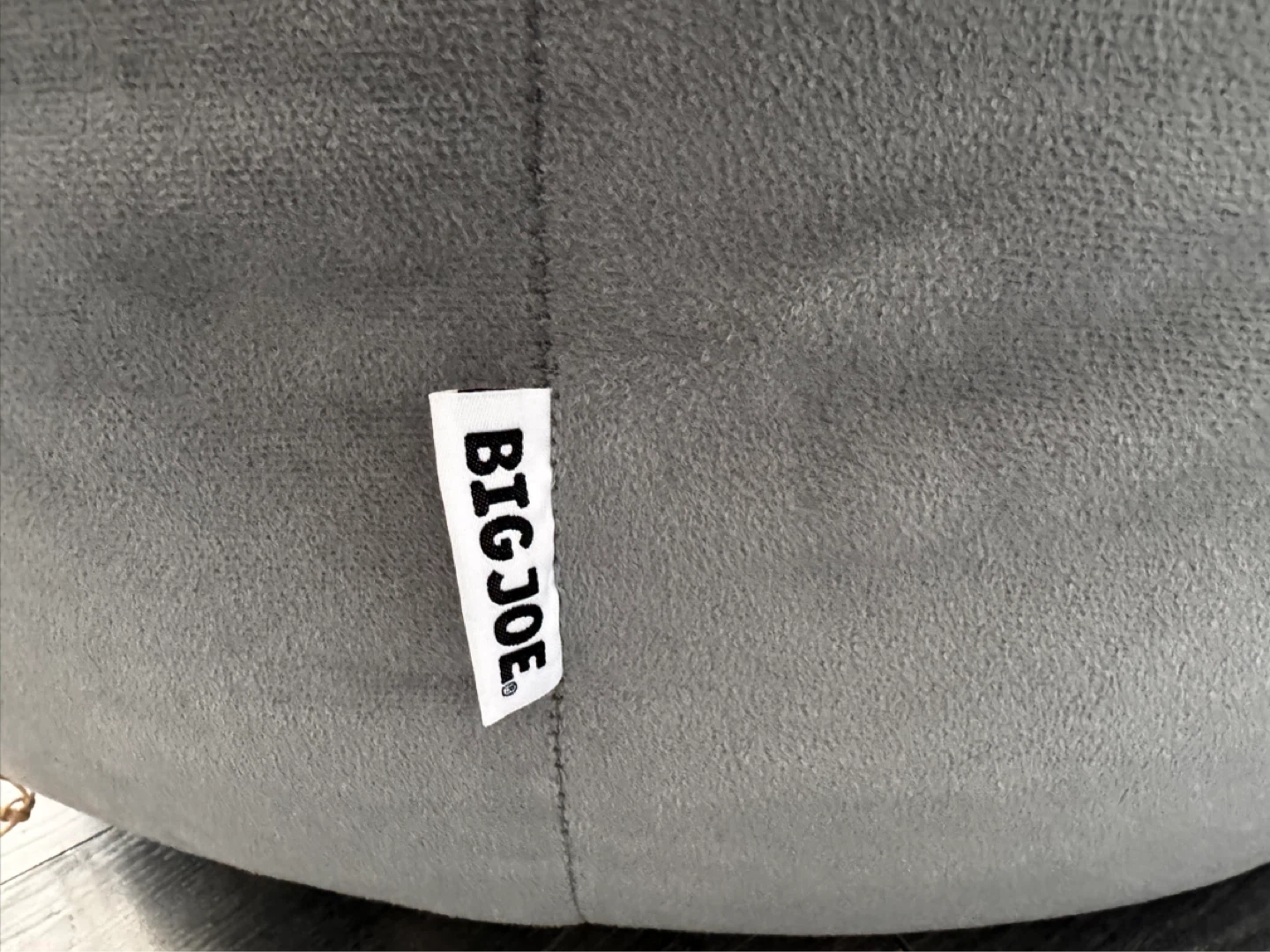 Big Joe Bean Bag Chair - Grey - photo 2