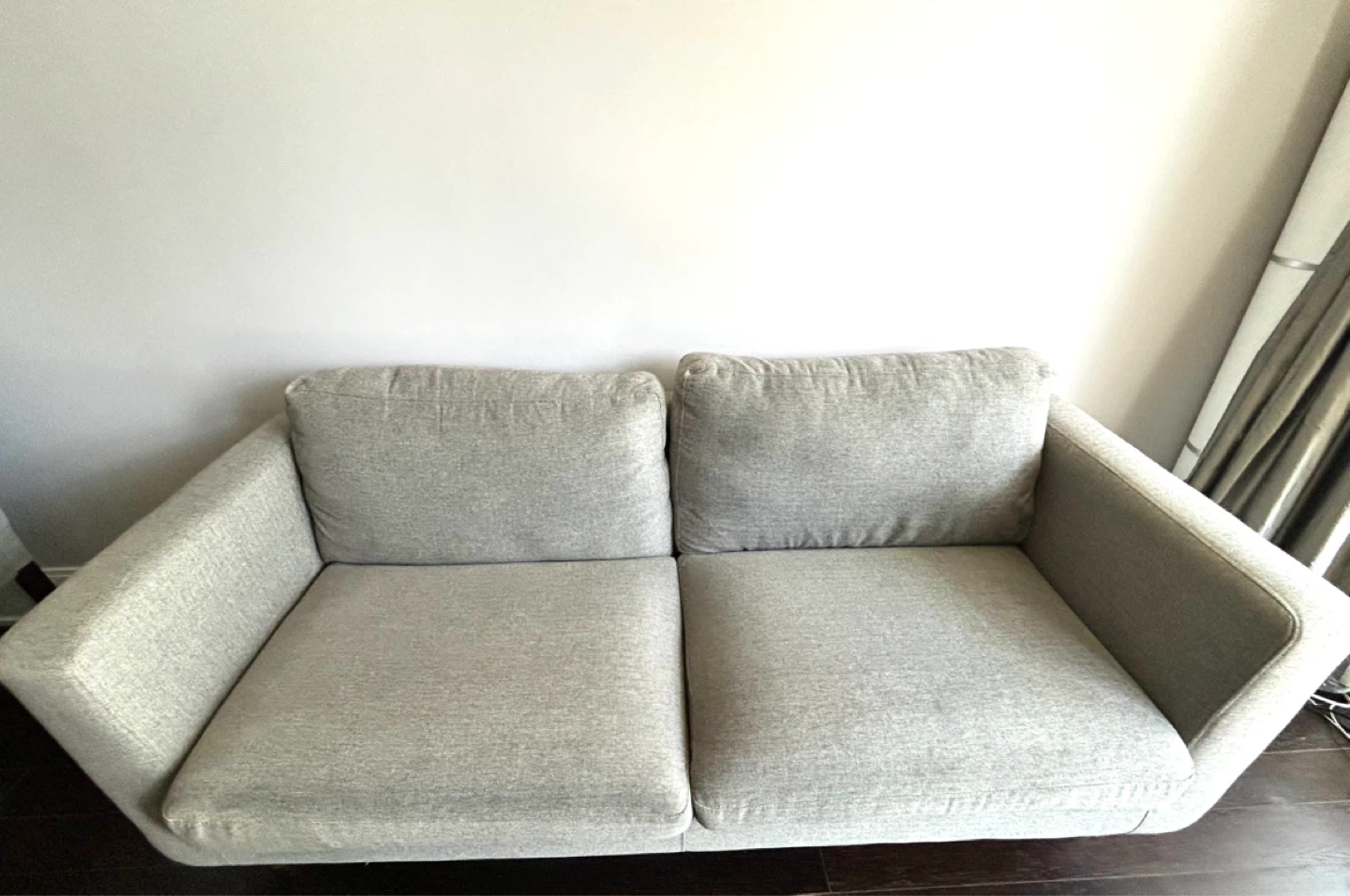 Structube Falcon Couch|Light Grey (Excellent) $850 Retail - photo 5