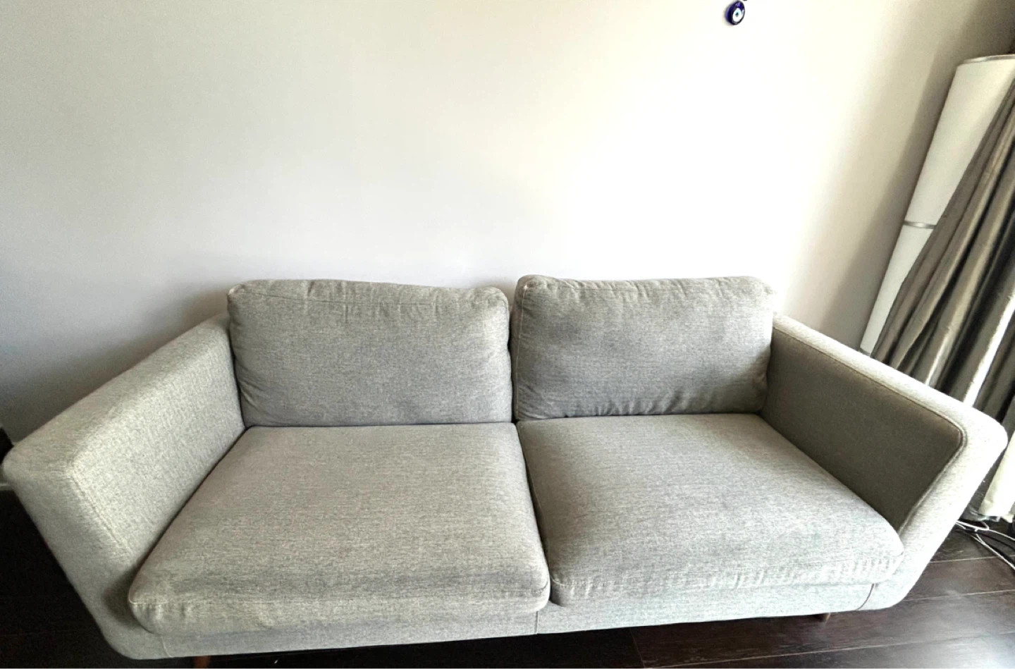 Structube Falcon Couch|Light Grey (Excellent) $850 Retail - photo 3