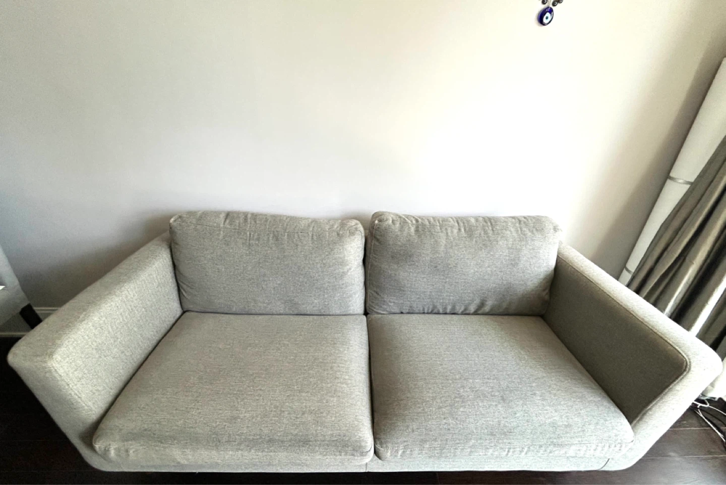 Structube Falcon Couch|Light Grey (Excellent) $850 Retail - photo 2