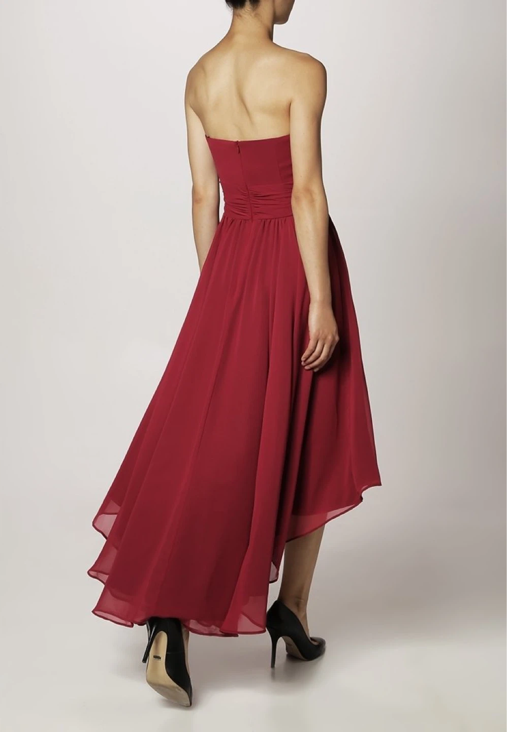 Swing Red Strapless Hi-Lo Dress - photo 4