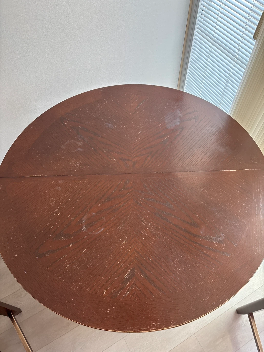 Wood Dining Table with 4 Chairs - photo 3