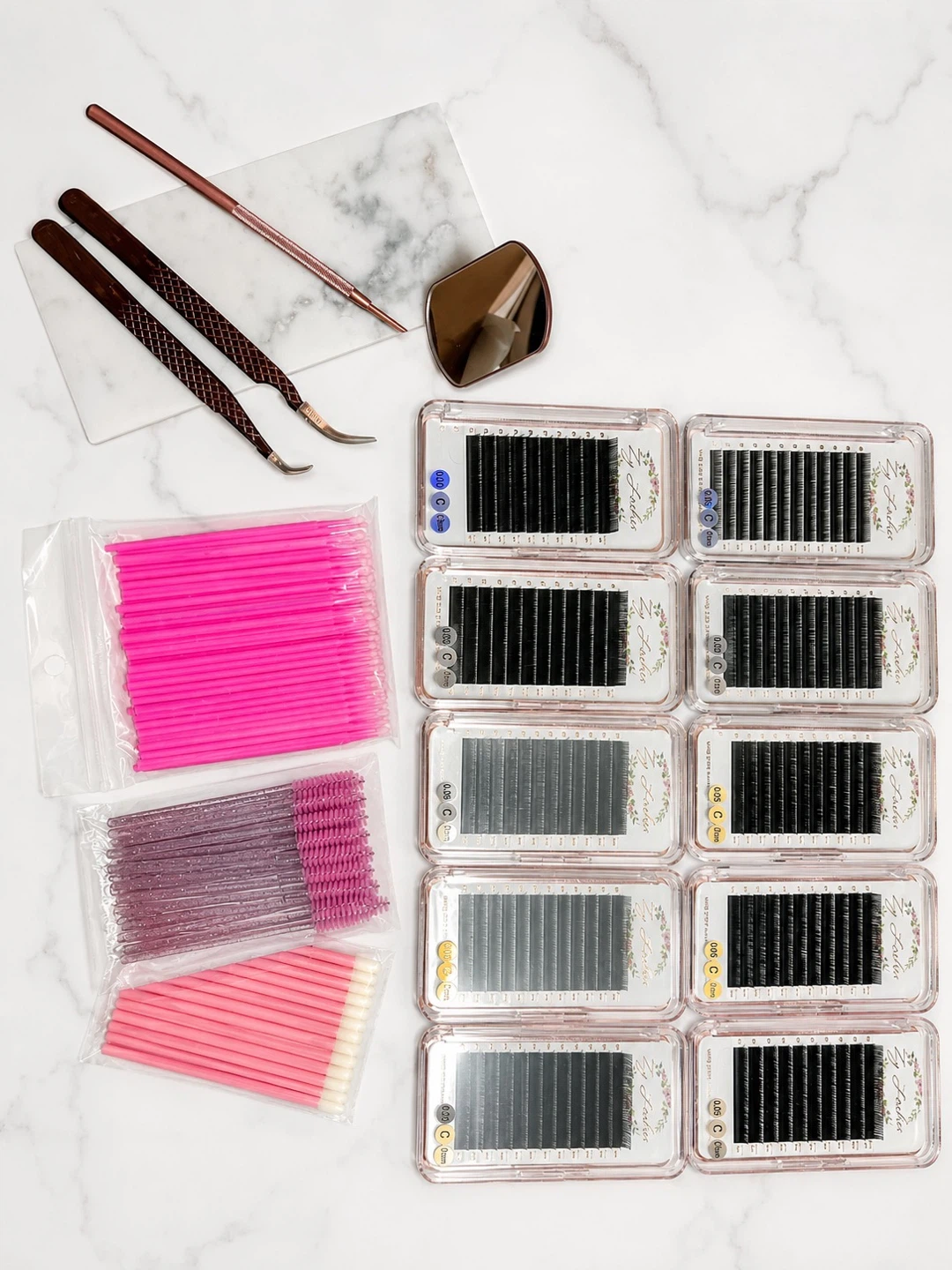Eyelash Extension Kit with Tools