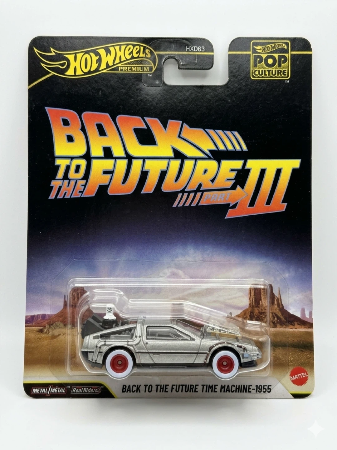Hot Wheels Premium DMC Delorean Back to the Future