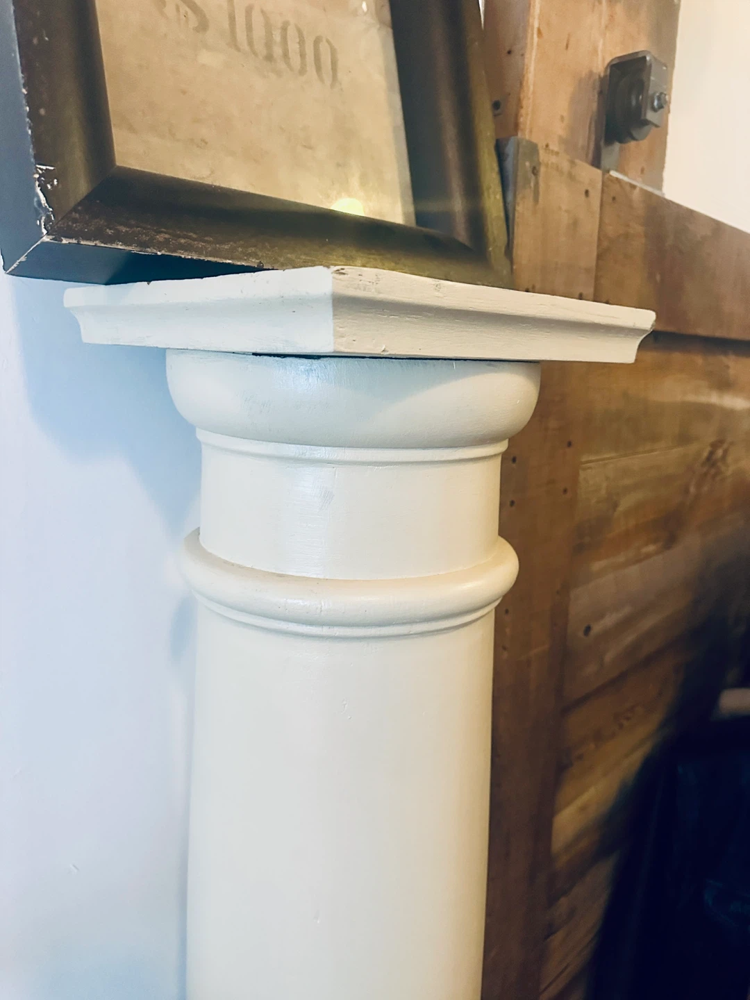 ANTIQUE TORONTO PORCH PILLAR POST VINTAGE WOOD SUPPORT COLUMN - photo 3
