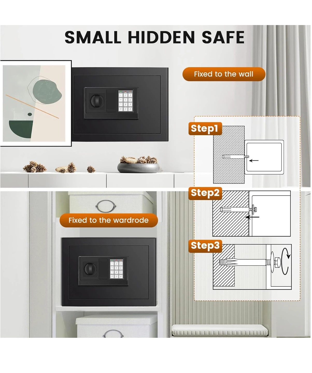 Small House Safe for Money & Valuables S12 - photo 5