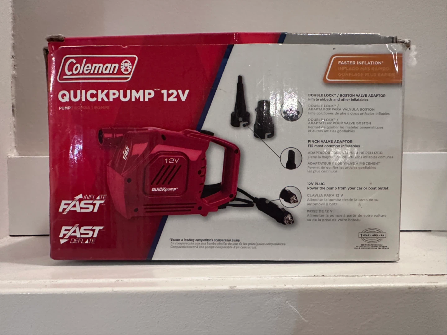 Coleman QuickPump 12V Air Pump