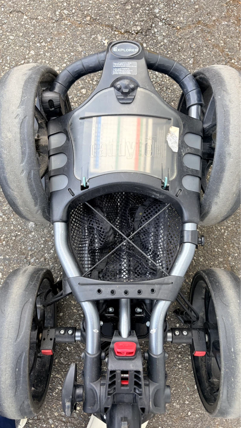CaddyTek Explorer Golf Push Cart - photo 2
