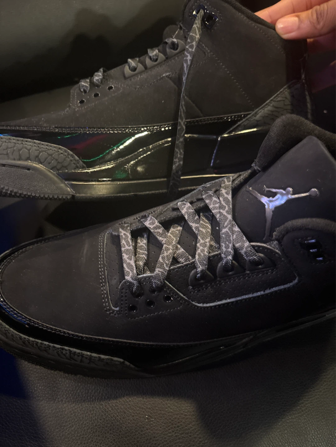 Air Jordan 3 Black Cat - photo 4