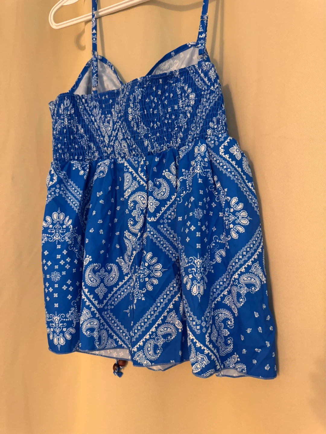 BRAND NEW Blue Bandana Print Camisole Top 0XL - photo 3