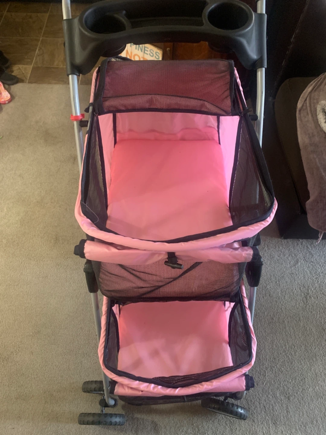 Pink Pet Stroller - photo 3