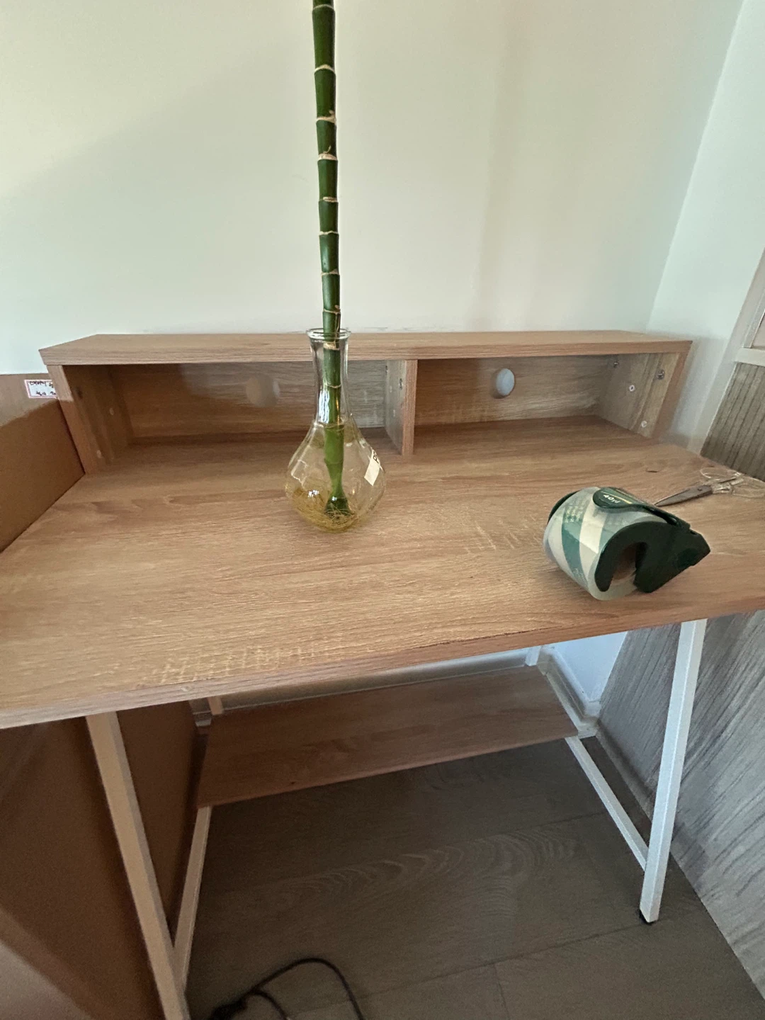 Compact Desk with Shelving - photo 2