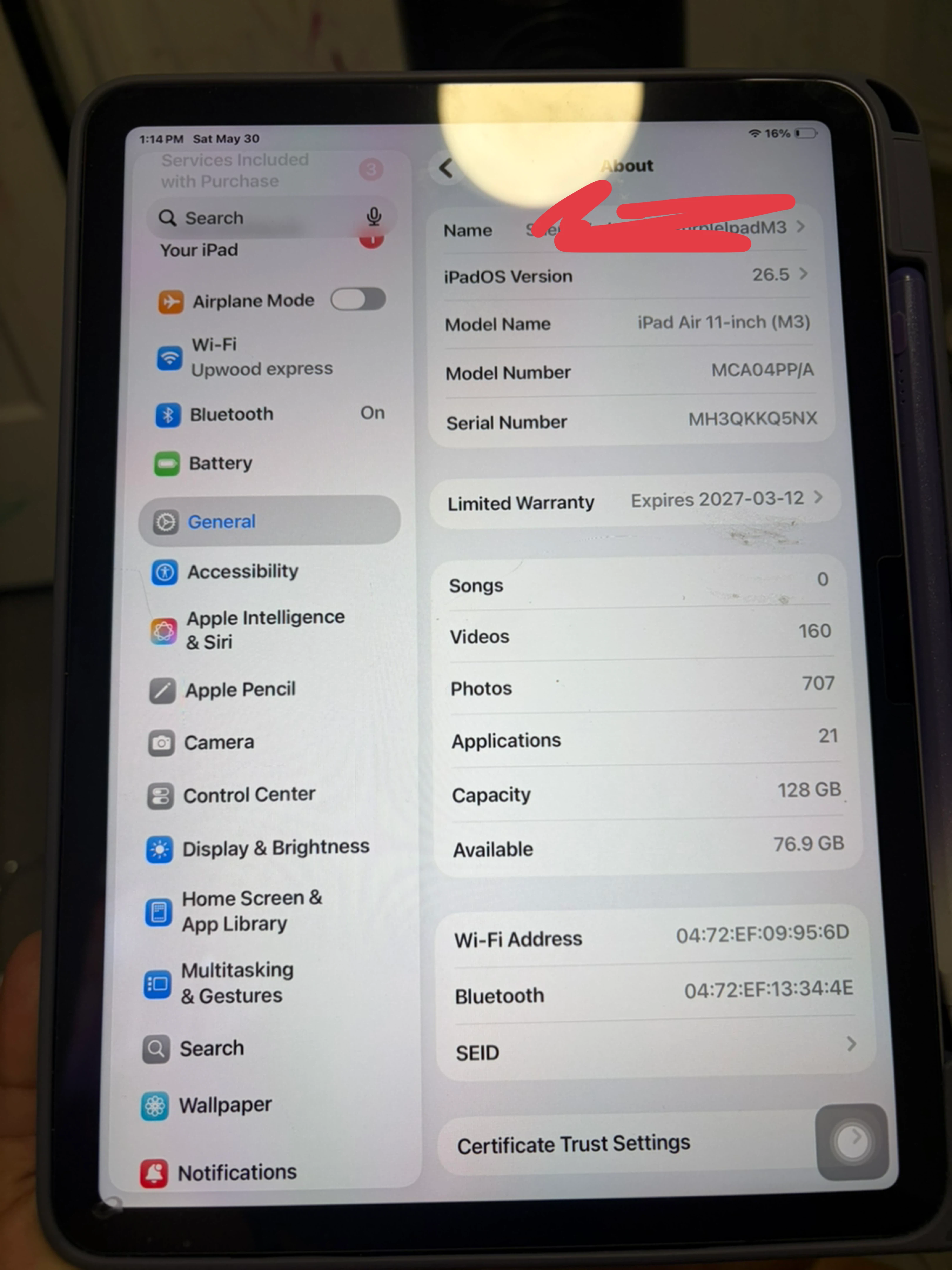 Apple iPad Air 11-inch (M3) 128 GB - photo 2