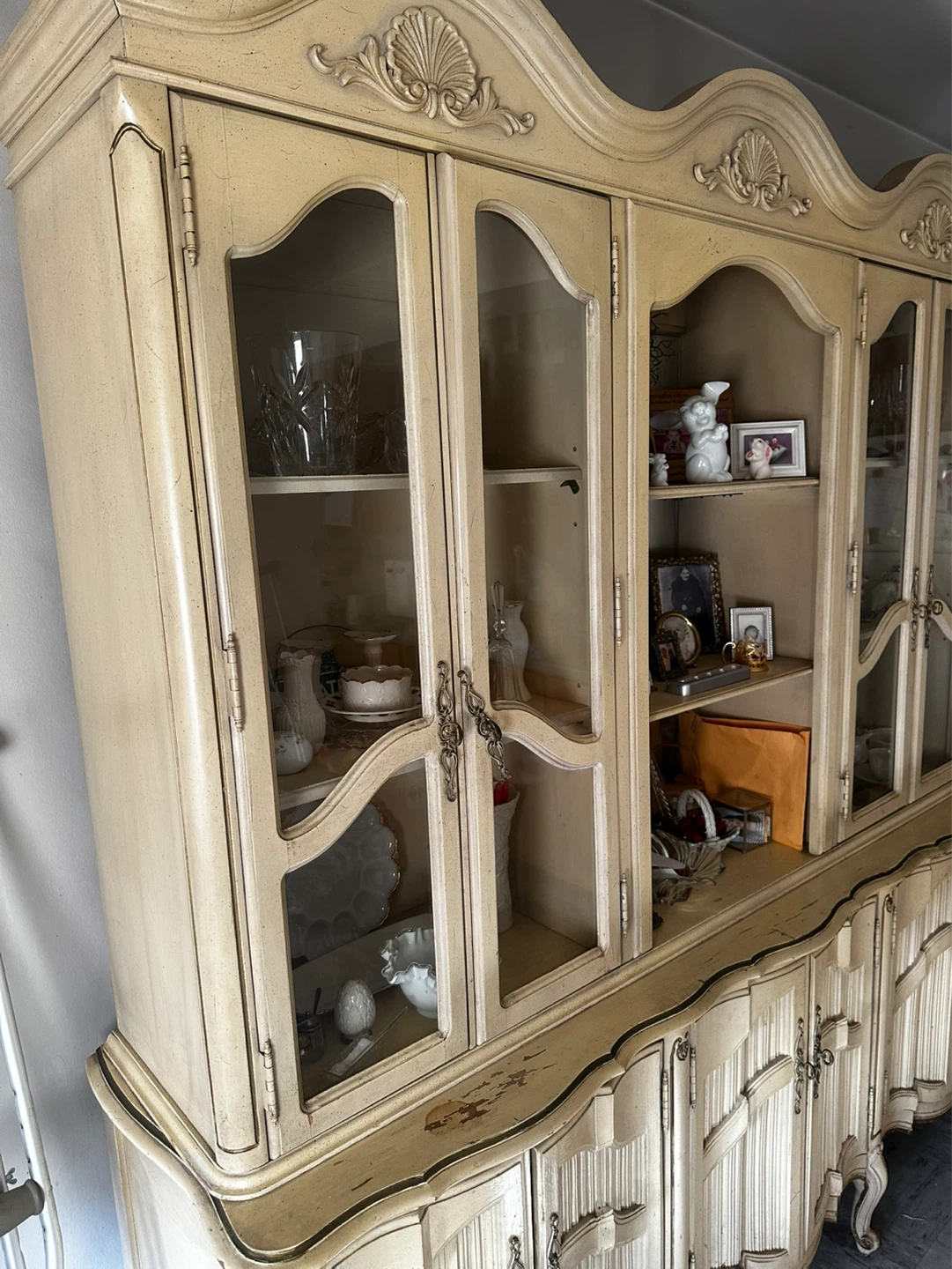 Vintage Display Cabinet Hutch - photo 3