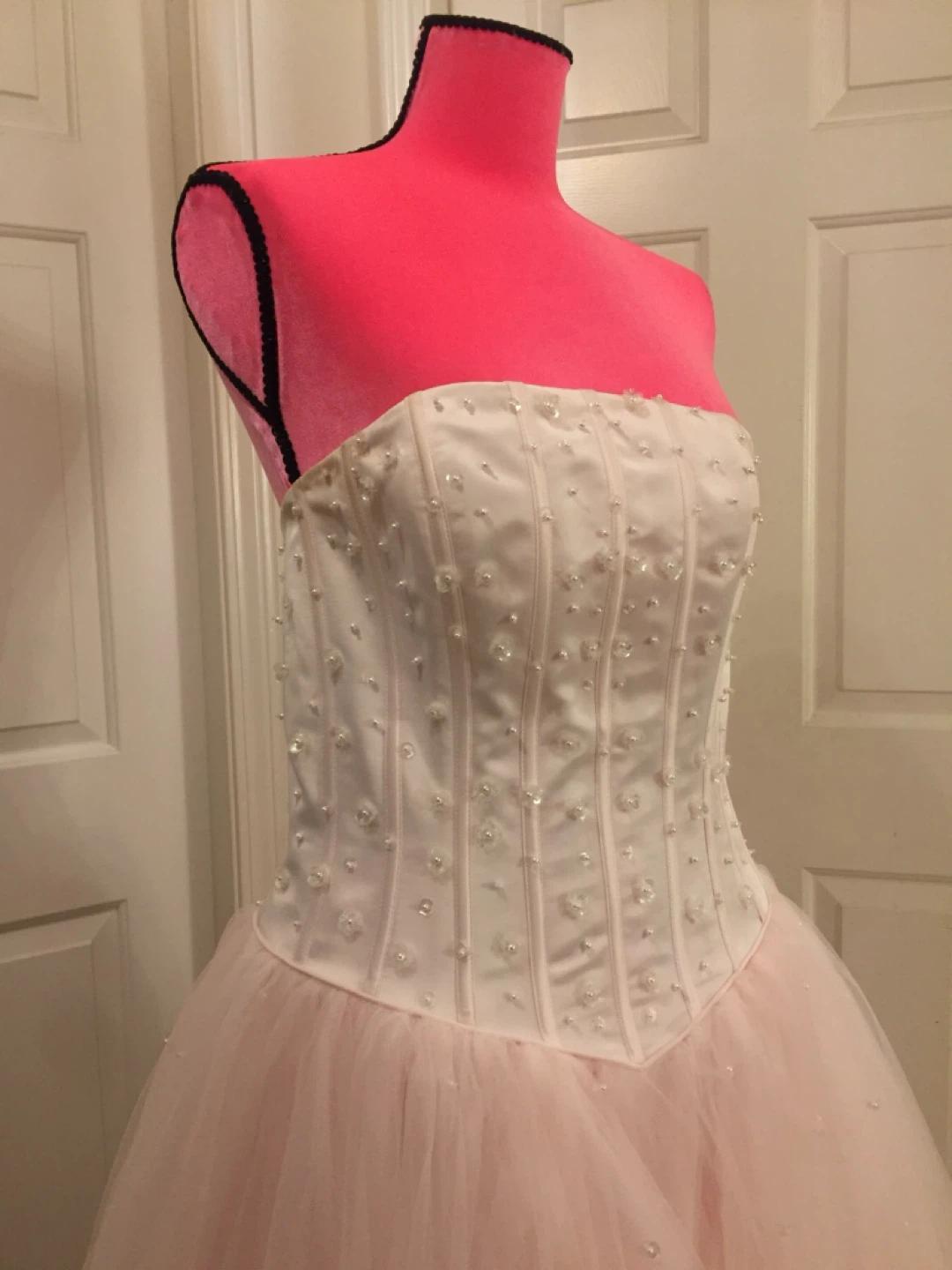 Vintage Pink Tulle Dress - photo 2