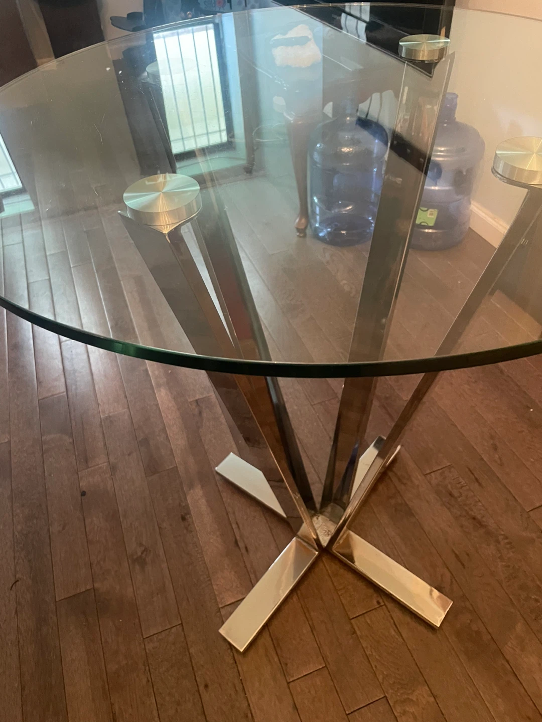 Glass Top Dining Table - photo 2