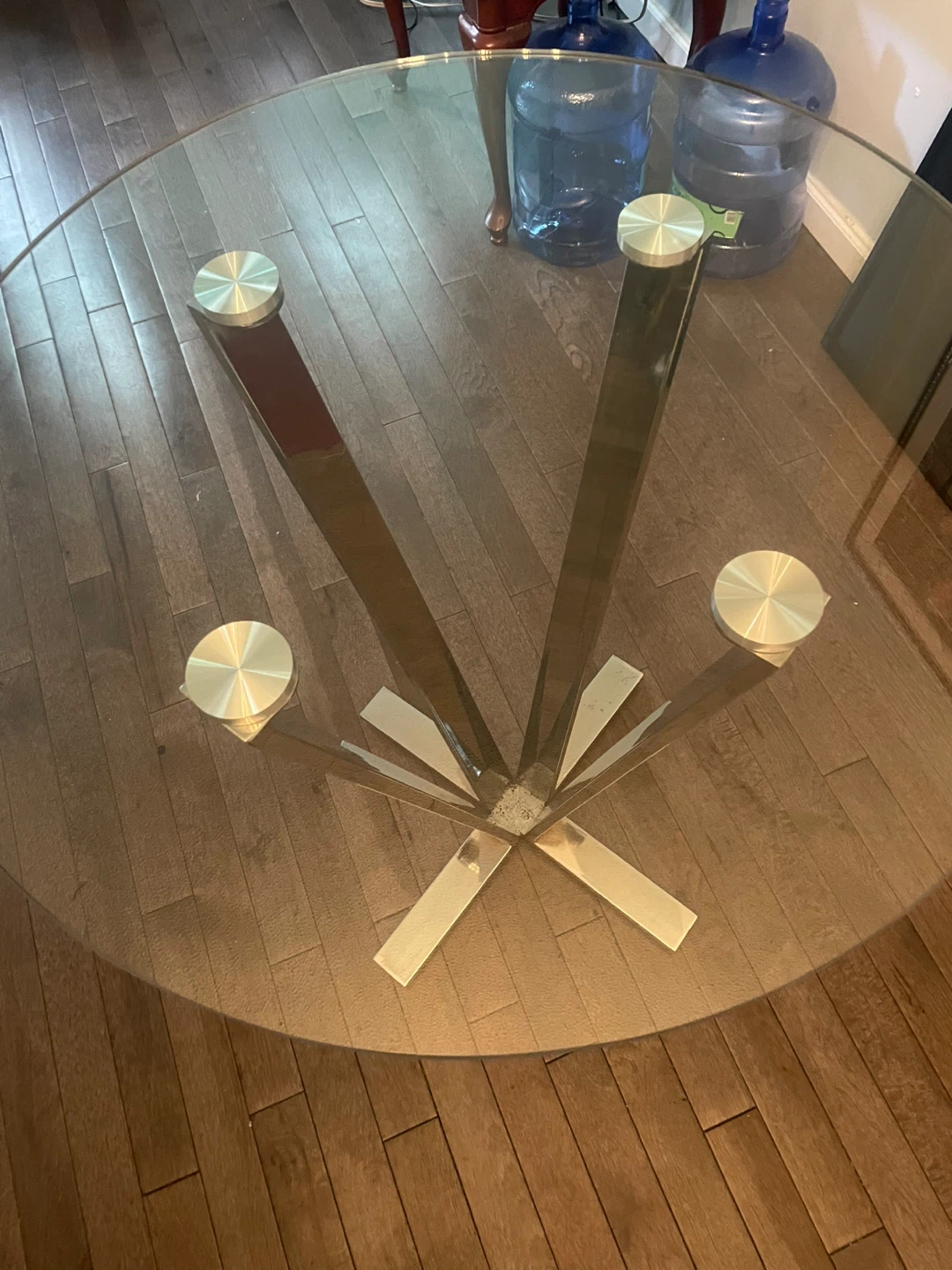 Glass Top Dining Table - photo 3