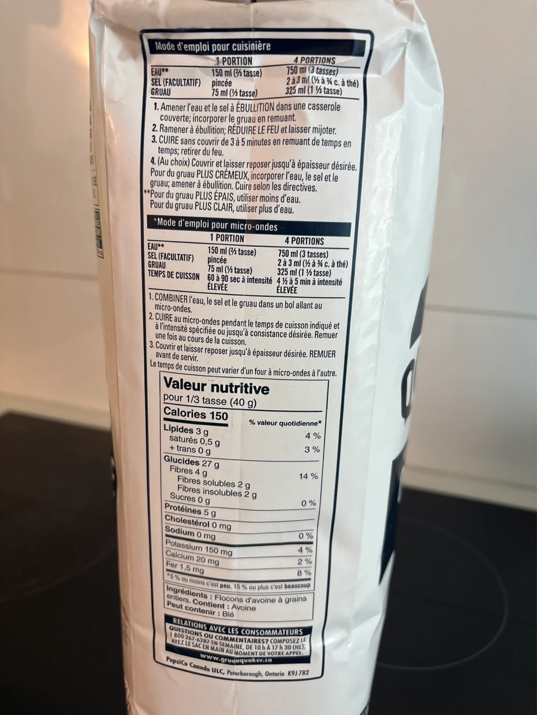 2.6kg Quaker Oats (Instant) - photo 2