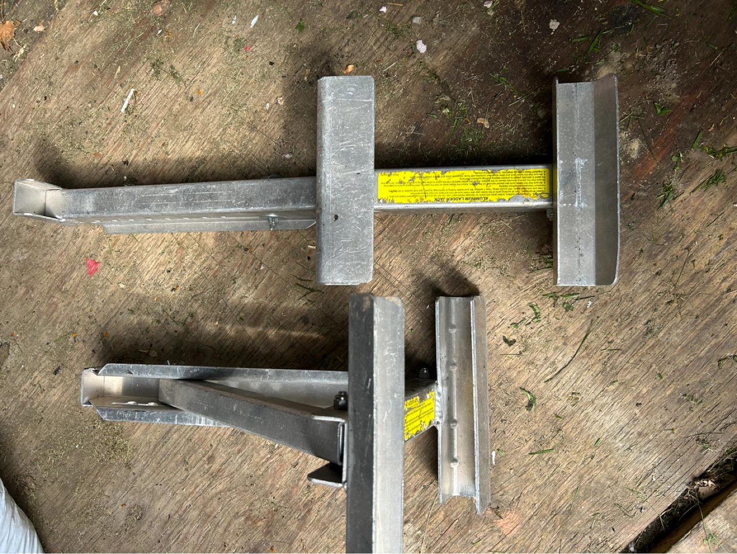 Pair of Adjustable Aluminium Wheel Chocks - photo 3