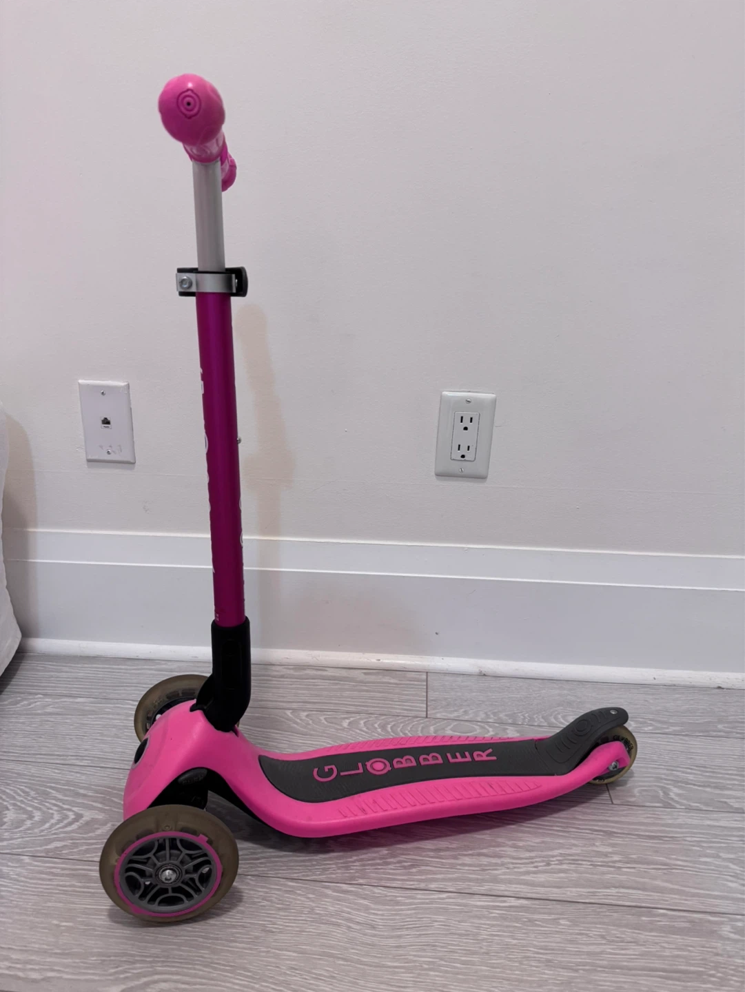 Globber Pink Primo Foldable Scooter