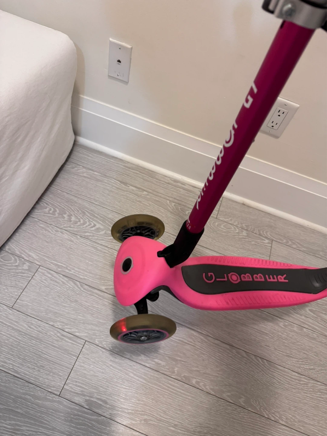 Globber Pink Primo Foldable Scooter - photo 4