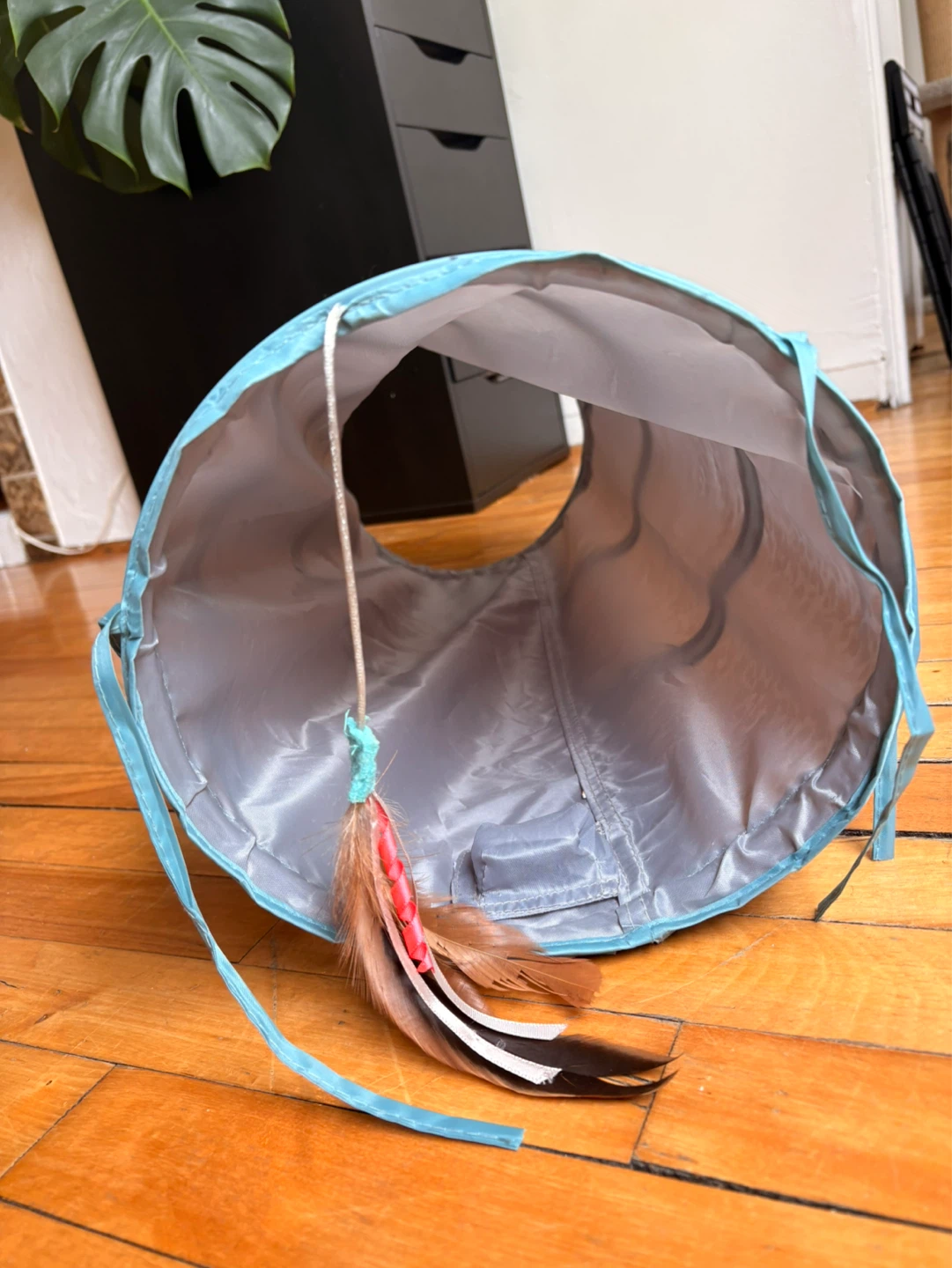 Light up Cat Tunnel with Feather Toy - photo 4