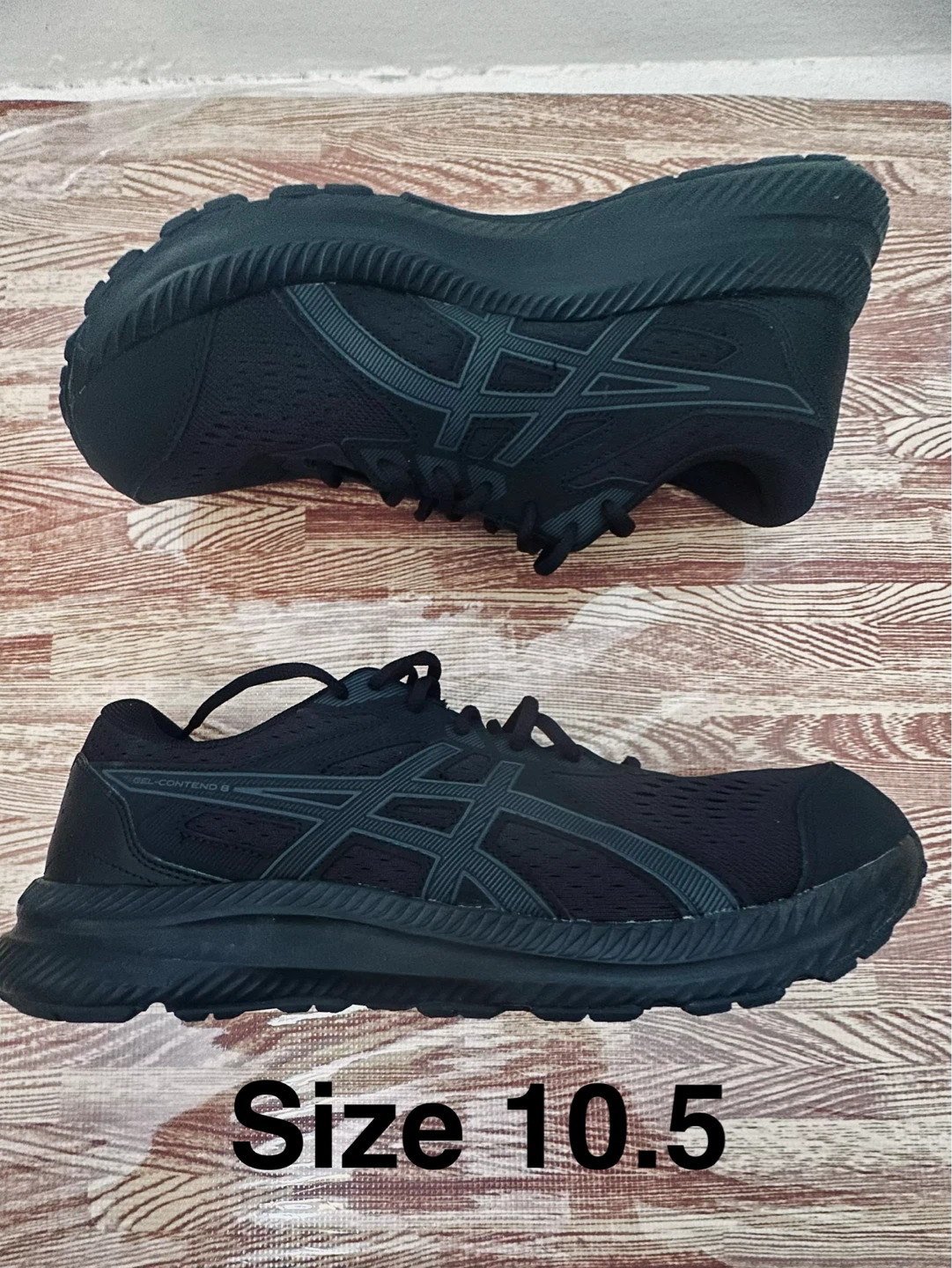 ASICS Gel-Contend 8 Running Shoes - Black - Size 10.5 - photo 3