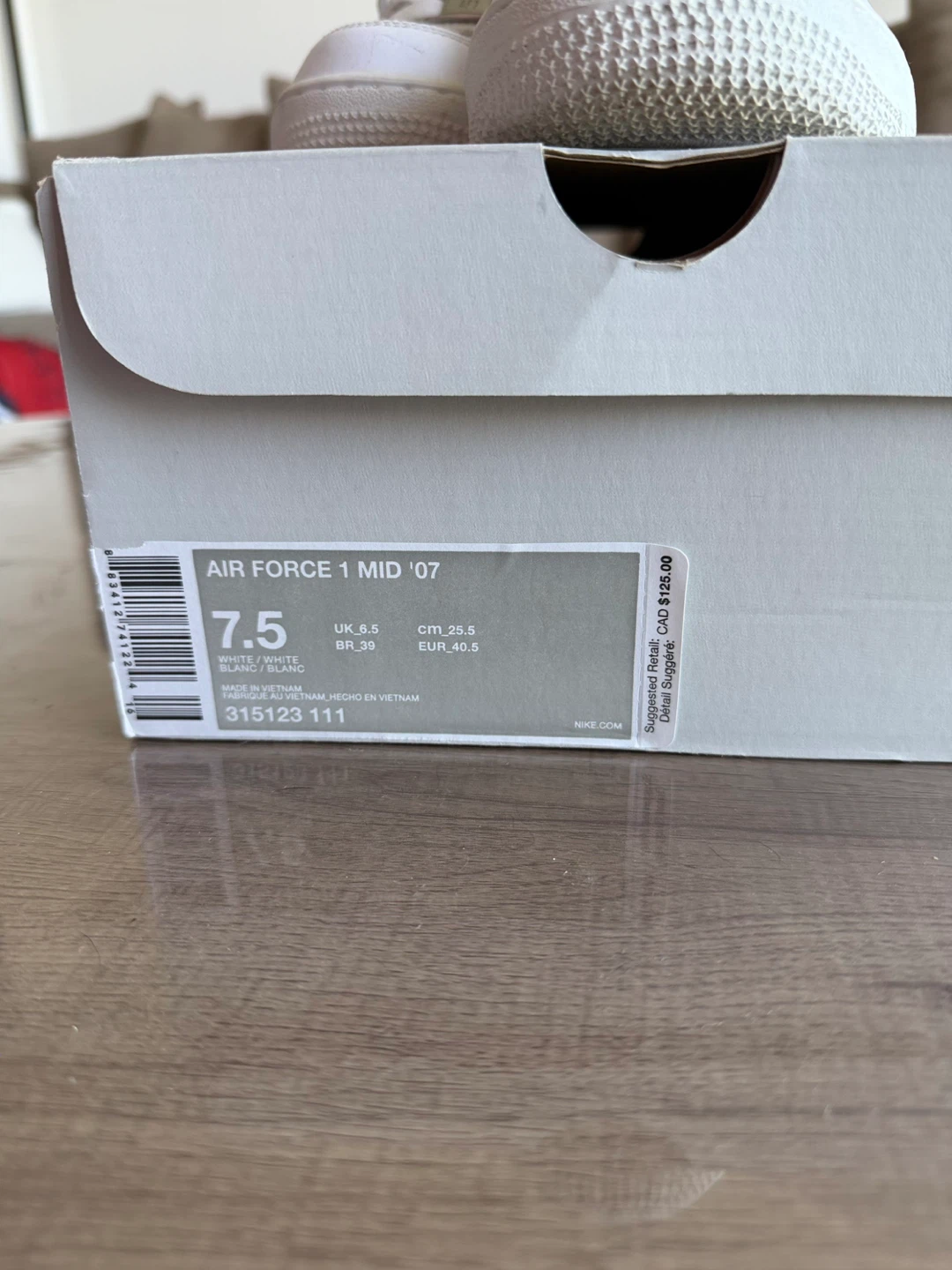 Nike Air Force 1 Mid '07 - photo 4