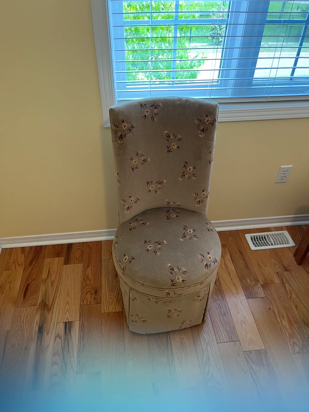 Accent Chair with Floral Pattern (2 chair for the price of 1)