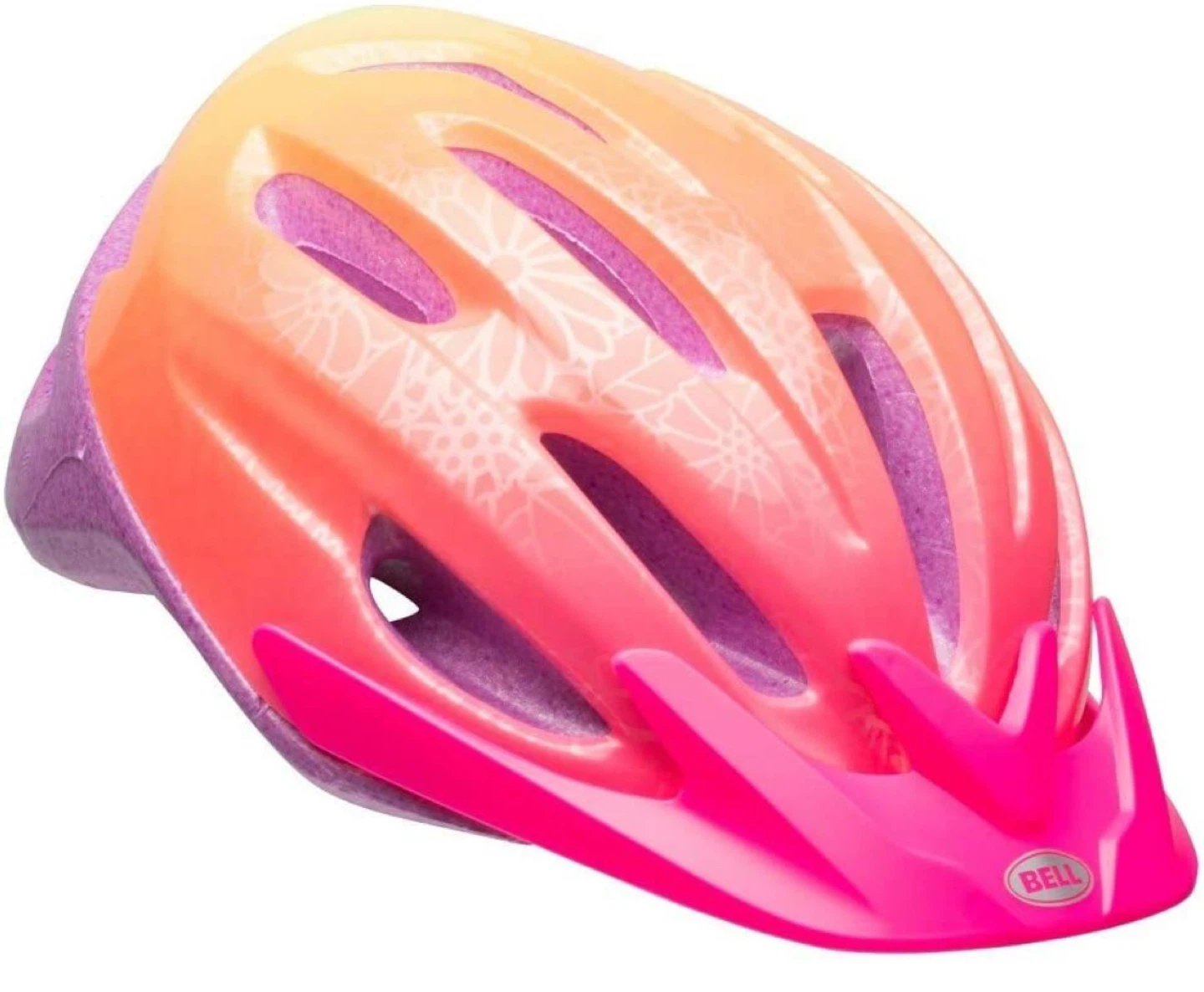 Bell Zip Sunnyside Bike Helmet Child 5-8 Floral